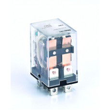 Реле промежуточное ПР-102 10А 24В DC 2 конт. с LED-индикацией DEKraft 23904DEK