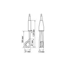 Электрокипятильник ЭК-0,3; 230 В, 0,3 кВт, ТЭН 8,5 см, TDM 