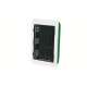 Корпус встраиваемый City9 Box IT 3 ряда 36мод. 2 розетки с прозр. дверцей SE EZ9E312S2FIT