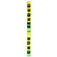 Колодка клеммная ST-2.5 4 вывода земля пружинная EKF plc-jxb-st-2.5-4-pen