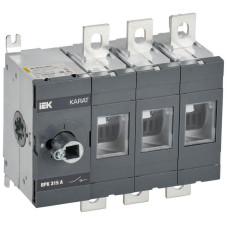 Выключатель-разъединитель ВРК 3п 315А без рукоятки KARAT IEK KA-VR10-3-0315