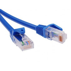 Патч-корд неэкранированный CAT5E U/UTP 4х2, LSZH, синий, 5.0м DKC RN5EUU4550BL