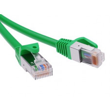 Патч-корд экранированный CAT6 F/UTP 4х2, LSZH, зелёный, 0.5м DKC RN6FU4505GN