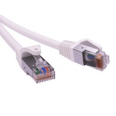 Патч-корд экранированный CAT6 F/UTP 4х2, LSZH, белый, 5.0м DKC RN6FU4550WH