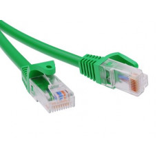 Патч-корд неэкранированный CAT5E U/UTP 4х2, LSZH, зелёный, 2.0м DKC RN5EUU4520GN