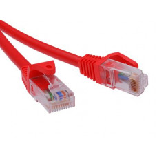 Патч-корд неэкранированный CAT6 U/UTP 4х2, LSZH, красный, 5.0м DKC RN6UU4550RD