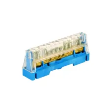 Клеммная колодка соединительная 1р 15х5,3мм. цвет зелёный DKC T1615