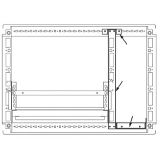 Комплект для создания кабельного отсека, для шкафов DAE/CQE 2000 x 800 DKC R5PFI2080