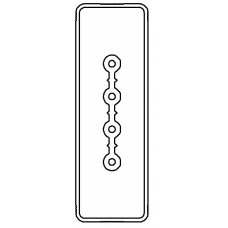 Секция прямая шинопровод 1+0 точек отвода L=3000мм Cu 4P 40A DKC LTC40DSP42AA000