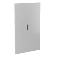 Дверь сплошная, двустворчатая, для шкафов DAE/CQE, 2200 x 1000 мм DKC R5CPE22101