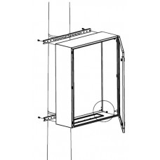 Комплект крепления шкафов CE/RAM box к столбу (ширина шкафа - 400 мм) DKC R5FB400