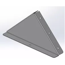 Заглушка к двускатной крышке 300, ц.л. UKH203HDZL DKC