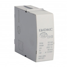 Сменный модуль к УЗИП, класс I+II, L-N DKC NX1201