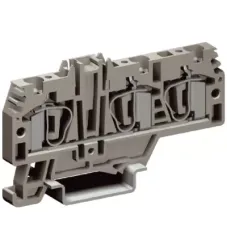 HMM.4/1+2GR, проходной зажим 4кв.мм 1ввод/2 вывода DKC ZHM210GR