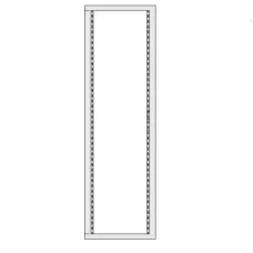 Рама задняя 42U для 19" оборудования в корпуса DAE/CQE 2000 x 600мм DKC R5CRK2060