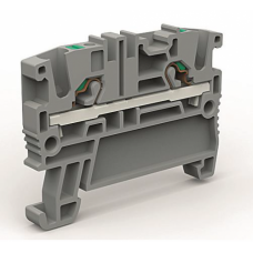 Проходная клемма 2 точки подключения на 2,5 кв.мм DKC ZEFC200GR