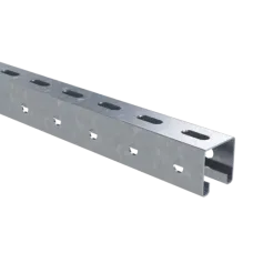 С-образный профиль 41x41, L2550, толщ.1,5 мм, нержавеющая сталь AISI 304 IBPL41255C DKC