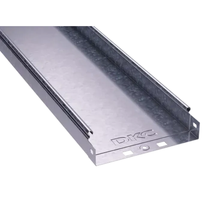 Лоток листовой неперфорированный 400х50 L3000 сталь 1мм DKC 35026
