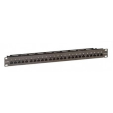 Патч-панель телефонная 19",1U,CAT3, 25 портов RJ45 DKC RN3PP251BK