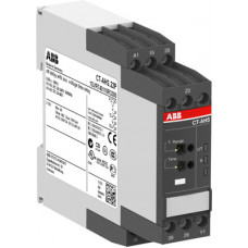 Реле времени CT-ARS.21P (задержка на откл.) 24-240В AC/DC без вспом. напряжения 0.05с..10мин 2ПК пруж. клеммы ABB 1SVR740120R3300