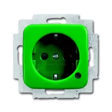 Розетка Schuko Duro с индикацией LED зел. ABB 2013-0-5282