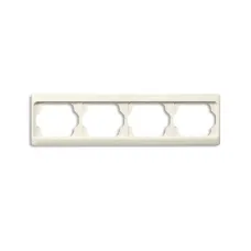 Рамка 4-м Alpha exclusive горизонт. сл. кость ABB 1754-0-4151