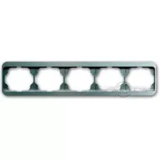 Рамка 5-м Alpha nea горизонт. титан ABB 1754-0-4398