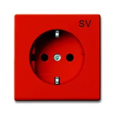 Розетка Schuko Solo/future 16А 250В оранж. ABB 2011-0-3723
