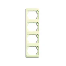 Рамка 4-м Alpha exclusive верт. сл. кость ABB 1754-0-4152