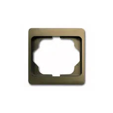 Рамка 1-м Alpha exclusive бронза ABB 1754-0-4382