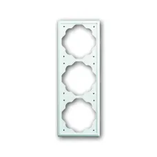 Рамка 3-м Impuls альпийский бел. ABB 1754-0-2437
