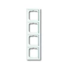 Рамка 4-м Solo/Future linear альпийский бел. ABB 1754-0-4238