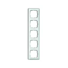 Рамка 5-м Reflex SI для кабель-каналов альпийский бел. ABB 1725-0-1498