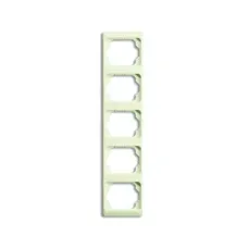 Рамка 5-м Alpha exclusive верт. сл. кость ABB 1754-0-4154