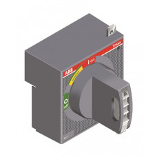 Рукоятка поворотная на дверцу RHE_H_EM T1-2-3 HAND.EME. (только рукоятка авар. исполнения) ABB 1SDA051388R1