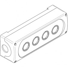 Корпус кноп. поста пласт. MEP4-0 4 места 1SFA611814R1000 ABB