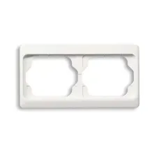 Рамка 2-м Alpha exclusive горизонт. сл. кость ABB 1754-0-3849