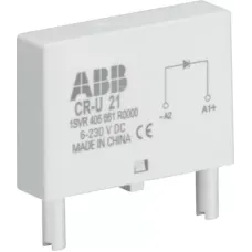 Варистор LEDCR-U-91CV 110-230B AC/DC для реле CR-U зел. ABB 1SVR405665R1100