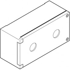 Корпус кнопочного поста KEM2-0 на 2 эл. ABB SK616702-AA