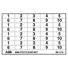 Маркер клеящийся 121-160 BS121-160 ABB GHS2001946R0008