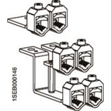 Набор 2-х местн. V-образ. зажимов для XLBM 2х16-35/2х50-185 (уп.3шт) ABB 1SEP408268R0001