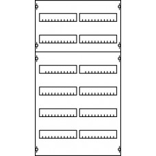 Панель для установки модулей 1ряд/7реек (1050мм) ABB 1V3A