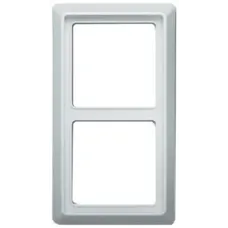Рамка 2-м Allwetter 44 альпийский бел. ABB 1730-0-0283