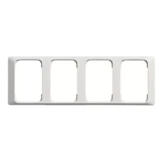 Рамка 4-м Jussi для DoubleSchuko 100мм бел. ABB 2524-100