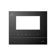 Рамка ABB-Welcome M для абонентского устройства 4.3 черн. с символом индукционной петли ABB 52313FC-B
