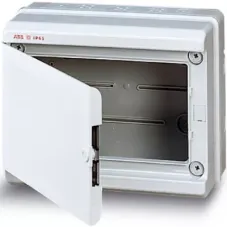 Бокс ОП EUROPA IP65 275х220х140 сер./непроз. двер. ABB 12772