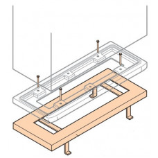Рама фиксированная для шкафов Gemini (размер 2-3) ABB 1SL0433A00