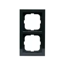 Рамка 2-м Impressivo антрацит ABB 1722F85-81