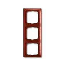 Рамка 3-м Basic 55 foyer-red ABB 1725-0-1518