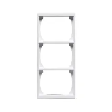 Рамка 3-м Impressivo 100мм бел. ABB 1723F100-84